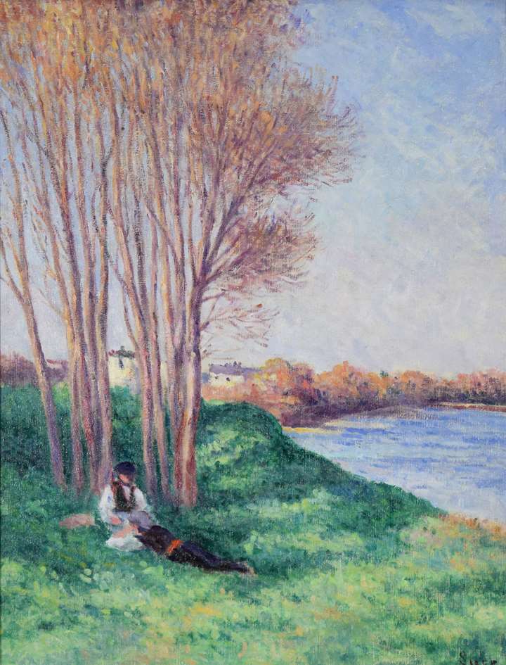 Le Repos sur les Bords de la Loire à Saint-Ay